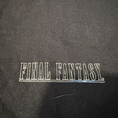 Final Fantasy II Playstation PSP Launch Promo T Shirt Size Large Square Enix