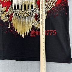 7.62 Design US Army Eagle T-Shirt Mens XL Black 2008 Military USA Y2K Bikercore