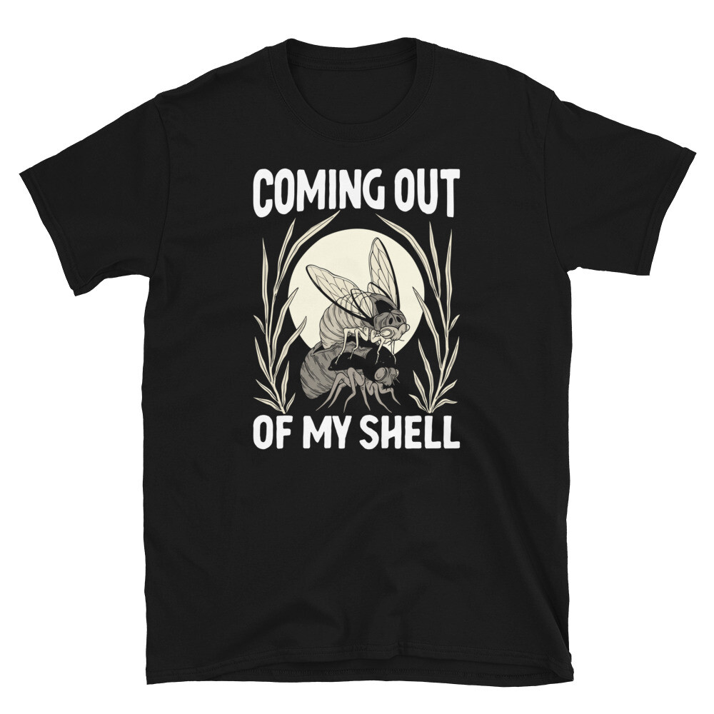 Coming Out of My Shell Brood Insects Beehive Birds Short-Sleeve Unisex T-Shirt