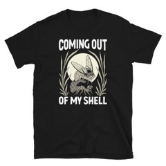 Coming Out of My Shell Brood Insects Beehive Birds Short-Sleeve Unisex T-Shirt