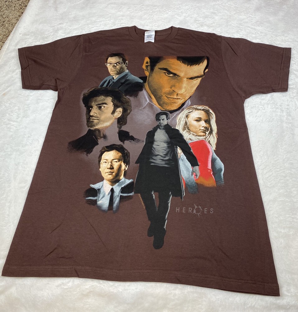 Heroes T Shirt Medium TV Promo Men’s 2000s