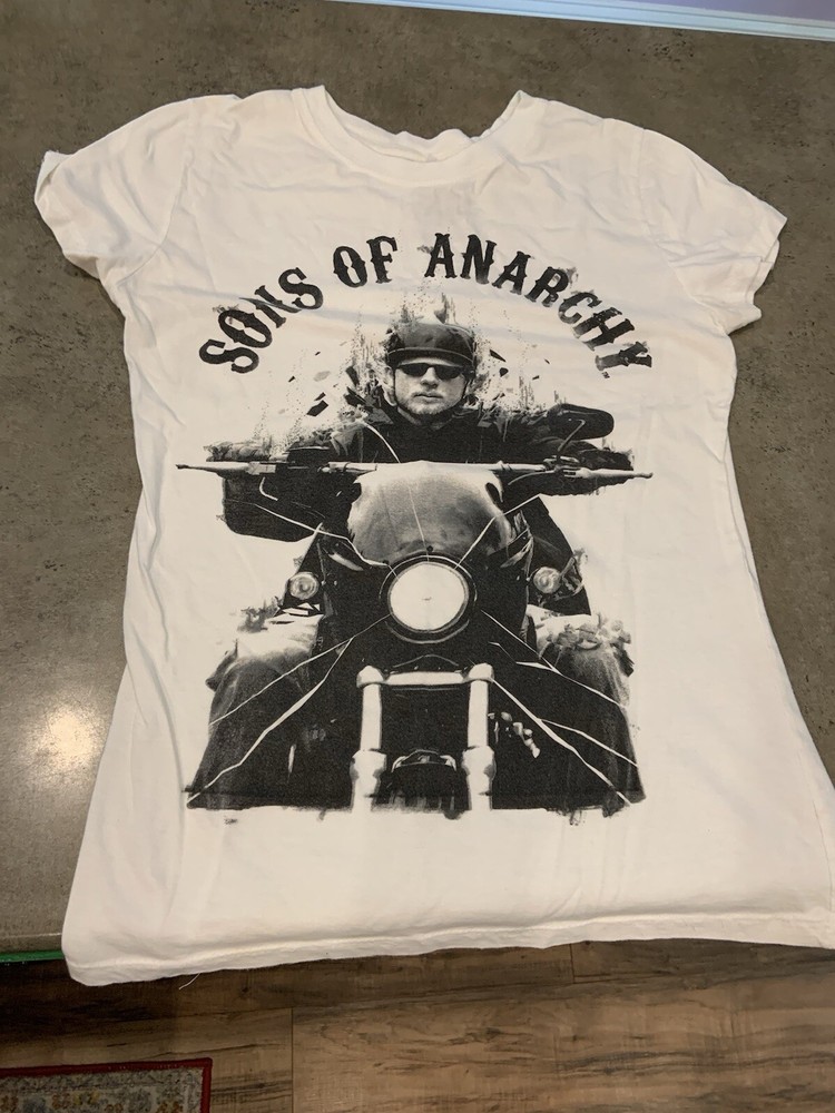 Sons of Anarchy Road Gear Women’s Tshirt Sz XL….fits More Like M/L