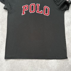 Polo Ralph Lauren Shirt Mens Medium POLO Applique Embroidered USA Flag Patch