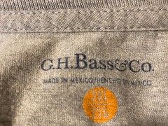 GH BASS Fish Sleeveless T Shirt or Tank Top Size 2XL ~ Cotton Blend ~ GUC~ Read