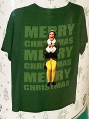 Elf – The Movie Holiday Adult Tee Shirt – Choose Color / Design One Size