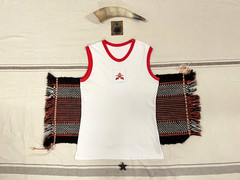 British Army Ringer T-Shirt S Vest Sleeveless Vintage Physical Training Instruct