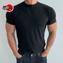 High quality T-shirt men’s short sleeve training T-shirt high elastic cotton