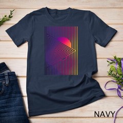Colorful Aesthetic Summer Fashion Minimalist Abstract Art Unisex T-shirt