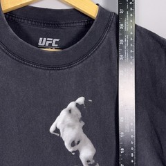 UFC Jon Jones Graphic T-Shirt Mens Size Medium Cotton Black MMA Sportswear
