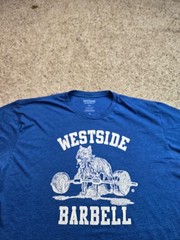 Westside Barbell T Shirt 2XL Mens Blue Short Sleeve Gym Graphic Powerlifting