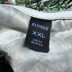 ROMWE T-Shirt Street Life Men’s 2XL 88 Number Branches Short Sleeve Jersey Cpix