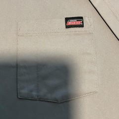 Dickies Shirt Mens 2XLT Gray Tagless Pocket Work Tee Crew Neck Short Sleeve