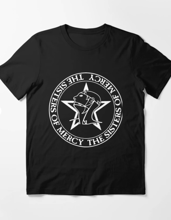 Sisters of Mercy T-Shirt Gildan 5000 Gothic Rock Band Graphic Tee Unisex Heavy C