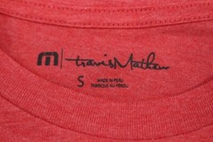 NWT Travis Mathew Men’s Plege to Beer Golf Cart Uncle Sam Shirt sz Small