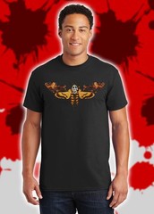 Silence Lambs Moth Shirt Death’s Head Hawkmoth Skull Buffalo Bill Horror NFT684