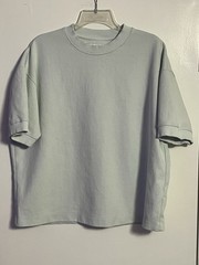 Oversized Heavyweight T-Shirt from the brand Denim & Flower Size Large Lt. Blue