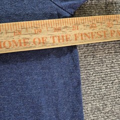 Homage T Shirt Mens Size Large Blue A Mindset Of Believing Graphic Short Sleeve
