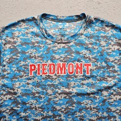 Augusta Sportswear Men’s XL Blue Piedmont Printed T-Shirt