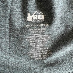 REI Co-op T-Shirt Mens Large Green Short Sleeve Active Performance Tee Crew Neck