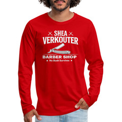 Shea Verkouter Barber Shop Funny Long Sleeve Tee