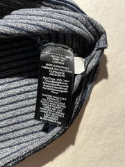RRL Double RL Ralph Lauren Henley T Shirt Striped Indigo Knit S/S Size Small