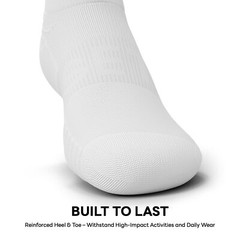 Ankle Compression Socks for Men and Women 6 Pairs Cushioned Low Cut Athletic …