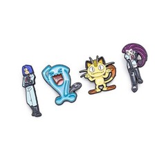 1 of 5 Pokemon – Team Rocket Pin 4-Pack Brand New