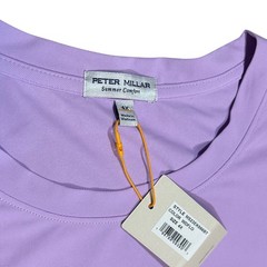 Peter Millar Wildflower Purple Cradle Performance Crew Neck 4XL 4X Big & Tall