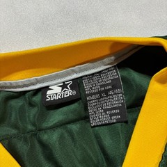 Vintage Starter Football Jersey #79 Size 2XL Green Yellow Mesh XXL Practice Y2K
