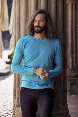 CLIQUE T-Shirt Maglietta BASIC-T Maglia Manica Lunga Maglietta Uomo 100% Cotone