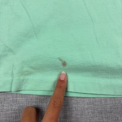 Polo Ralph Lauren Shirt Mens M Green V Neck Logo Tee Tagless Cotton Jersey