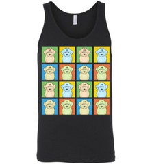 Maltipoo Cartoon Pop-Art T-Shirt Tee – Men Women’s Youth Tank Short Long Sleeve