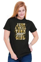 Small Town Tennessee Girl Southern Vacation Womens or Mens Crewneck T Shirt Tee