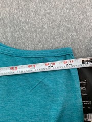 Xersion Big & Tall Tank Top T-shirt Mens 6XL Teal Blue Soft Stretch Comfortable