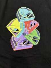 Taco Bell Shirt Womens’s 2XL Black V Neck Logo Graphic Fast Food Tee T-Shirt