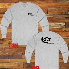 Colt Defense Guns Firearms Men’s Gray S-3XL