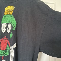 Vintage 1990’s Looney Tunes Marvin The Martian Tee Men’s Size XXL Space