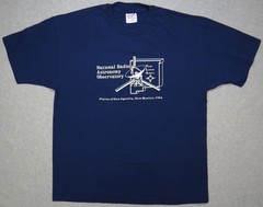 NATIONAL RADIO ASTRONOMY OBSERVATORY-VERY LARGE ARRAY- VINTAGE T shirt XL RARE