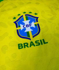 Nike Brazil 2022 World Cup Home Jersey Player Issue Dri-FIT ADV Yellow Mens Size