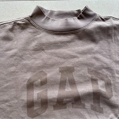 Yeezy Gap Engineered By Balenciaga Dove 3/4 Sleeve T-Shirt Beige 469669-00