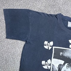 Vintage 1990s Wu Tang Clan 36 Chambers Of Death Promo Rap T-Shirt Sz L