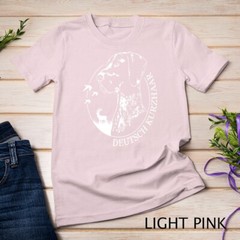 Funny Proud Deutsch Kurzhaar hunting dog portrait gift Unisex T-shirt