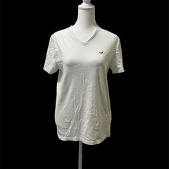 Hollister Must Have Collection White V Neck T Shirt Sz S Unisex Men’s Women’s T