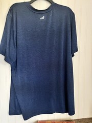 BCG Mens Size Classic Crew Neck T Shirt Dark Blue Lightweight Nice!