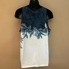 Steele Floral Tank Top Medium. Gently worn 95% polyester / 5% elastane
