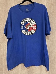 Buc-ees T-Shirt Large Blue Graphic Tee Texas Flag Logo Cotton Travel Roadtrip