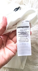 Mens Patagonia T shirt white XS Polyester / Elastane Short Sleeve
