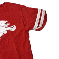 LAT Apparel Garkansas Graphic T-Shirt Mens Medium Red Excellent Fishing Arkansas