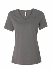 Below WHOLESALE Blank 68 Women’s Vee T-Shirt Assorted BELLE+CANVAS 6405 3005