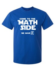 Math Side Sarcastic Humor Graphic Novelty Super Soft Ring Spun Funny T Shirt